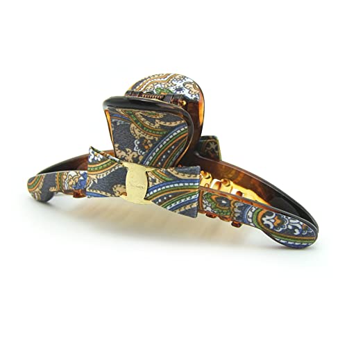 Meilliwish Noble Blue Oversized Claw Clip
