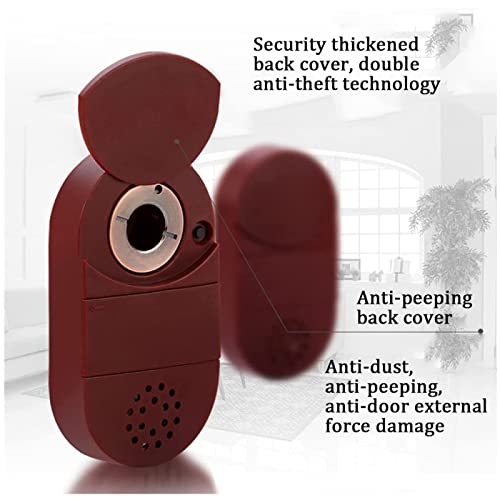 Door Viewer, Security Viewer For Home Office Hotel, Rugged Swivel Cover,Copper,Thick 65-100 #TOP2