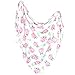 Large Premium Knit Baby Swaddle Receiving Blanket Floral"Grace" by Copper Pearl