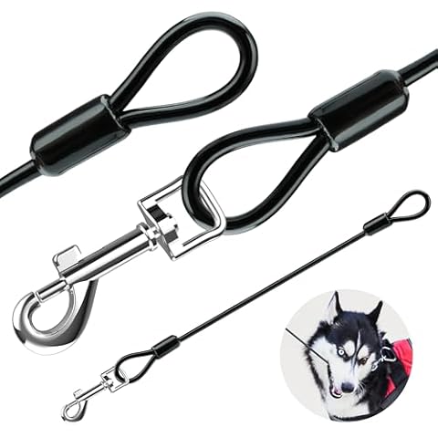 Retractable Dog Leash Add-On Accessory - Anti-Bite Rope - for Extra Protection Against Biting from Your pups - 1 pc Cover