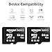 Amazon Basics MicroSDXC UHS-I Class 10 Memory Card with Full Size Adapter, A2, U3, V30, 4K Full HD, Read Speed up to 100 MB/s, 64 GB (2-Pack), for GoPro Action Cameras, Smartphone, Tablet, Black