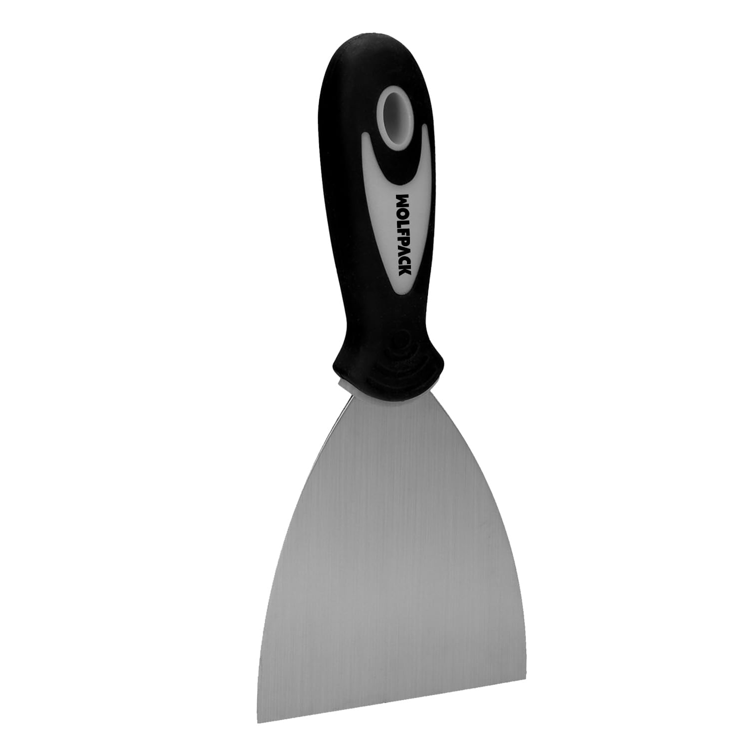WOLFPACK LINEA PROFESIONAL Spatule 80 mm. Manche en caoutchouc et acier inoxydable