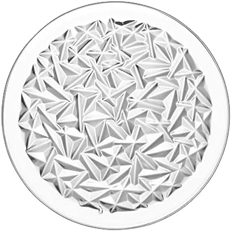 Orrefors Carat 10-5/8 Serving/Dessert Plate, Large, Crystal