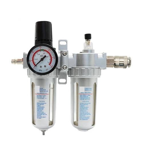 Filtre régulateur SFC200 1/4 pour compresseur d'air avec vanne de séparation