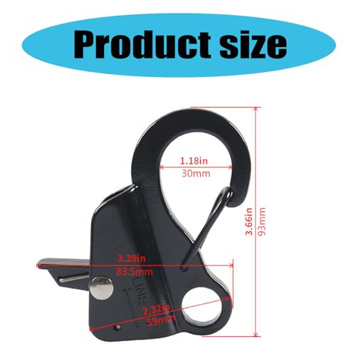 FeiYeup Quick Releases Stainless Steel Boat Clip Easy Installation Suitable for Secure Docking and Easy Anchoring Mooring