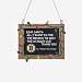 Boston Bruins Official NHL 3 inch x 4 inch Chalkboard Sign Christmas Ornament