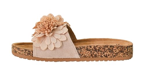 Corkys Footwear Hey Girl Wild Child Sandal - Featuring A Single Strap With 3D Flowers, All-Day Comfort, And A Trendy, Stylish Design for Every Occasion