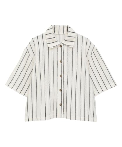 [アメリカンホリック] カジュアル メッシュ半袖ブラウス レディースのサムネイル