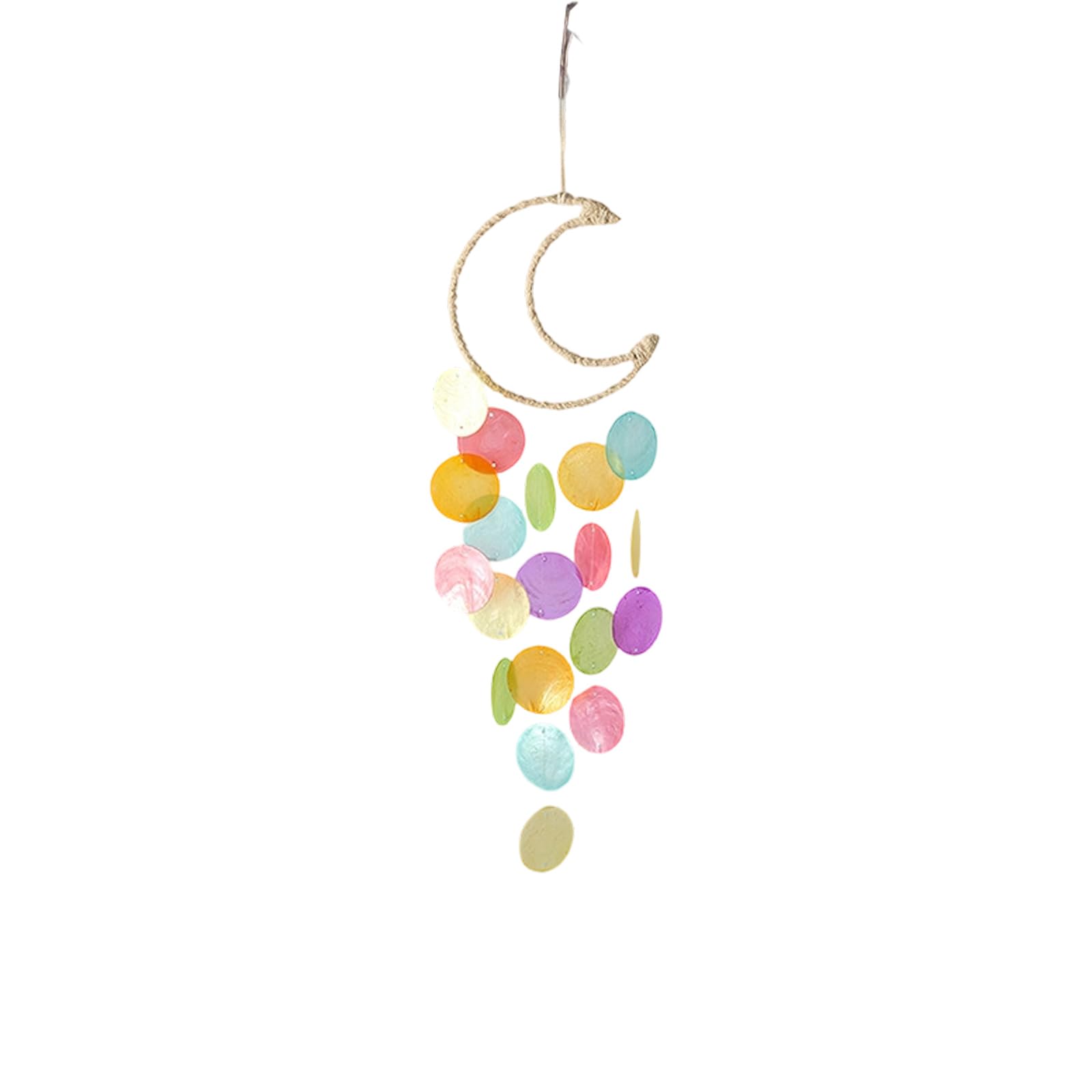 Ekoama Wind Chimes for Outside,Clear Tone Sea Shell Wind Chimes Outdoor, Sea Shell Windchime for Porch