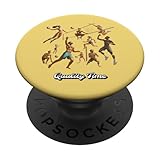 Beach Voleibol Friends Playing Voleibol PopSockets PopGrip Adhesivo
