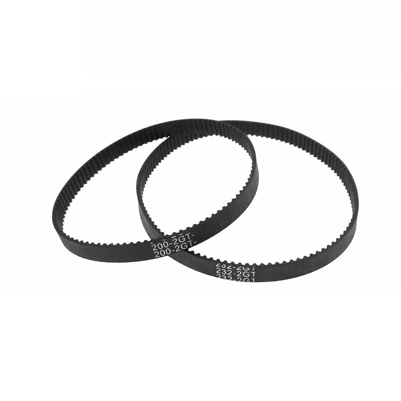 Motorrad Kupplungsriemen 1 X ID1,8–60 M L134–160 Mm 2GT/GT2 Ringförmig Geschlosse Kreisbogenförmig Zähne Gummi Glasfaser Förder-Zahnriemen(192mm(7.56in),10mm(0.394in))