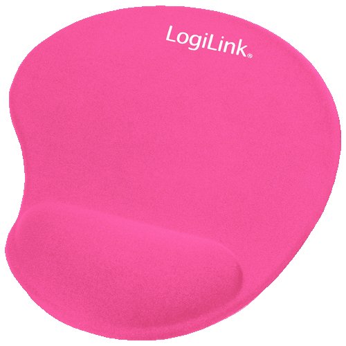 Preisvergleich Produktbild LogiLink Maus Pad Mauspad Silcon Handgelenk, PINK