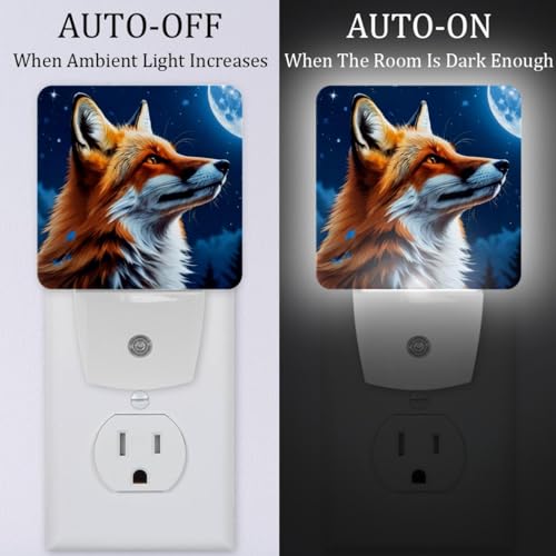 Lámpara de noche LED con sensor para niños 7.6x7.6cm miniatura 2