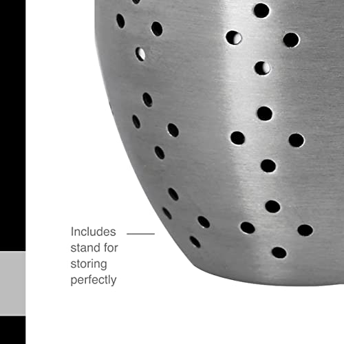 Adhoc Flotea Loose Leaf Floating Tea Infuser - Floating Reusable Infuser For Loose Leaf Tea - Stainless Steel Filter - Dishwasher Safe Tea Infuser #TOP4
