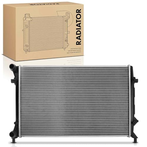 Frankberg Engine Radiator Car Radiator Compatible with A3 8P1 8P7 8PA 1.6L 2.0L 2003-2013 Golf V 1K1 1K5 1.4L-2.0L 2003-2009 P.a.s.s.a.t 3C2 3C5 2.0L 2005-2010 Replace# 1K0121251BR