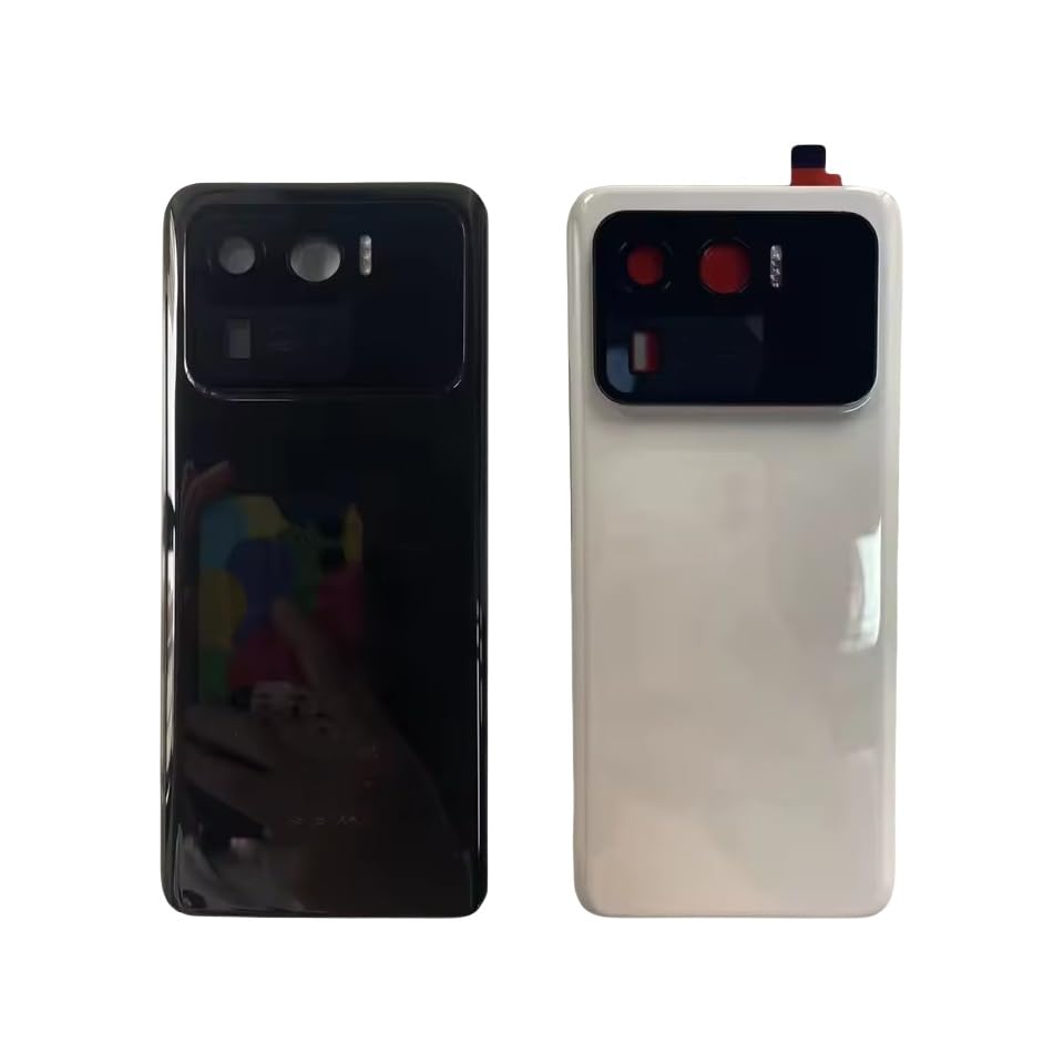 Coque arrière en céramique Xiaomi Mi 11 Ultra Blanc remplacement châssis dorsal