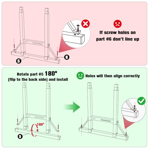 3 Tier Adjustable Dumbbell Rack Stand, Heavy Duty Carbon Steel Weight Storage Organizer for Home Gym, Easy Assembly, 450 lb Capacity for Dumbbells & Kettlebells (Dumbbell Rack Stand Only) by NomNest - Image 3