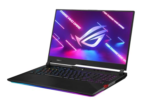 ASUS ROG Strix Scar 17 Laptop: i9-12900H, RTX 3080 Max 150W, 16 GB RAM, 1 TB SSD, 1440p 17.3″ 240Hz IPS Display