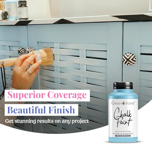 Image of GRANOTONE Chalk Paint Tiffany Blue 120 ml Matte Finish