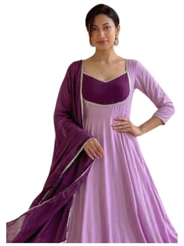 Kurta Anarkali GoSriKi ensemble fluide pour vos soirées d'été et célébrations