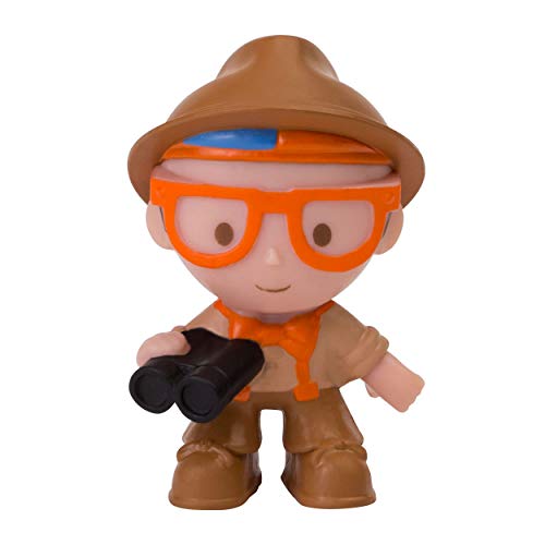 Blippi Mini Heroes Squishables Mystery 6 Pack - 2” Character Toy Figure: Police Officer, Lifeguard, Vet, Firefighter, Park Ranger, Plus Firehouse Dog - Educational Toys For Children And Toddlers #TOP7