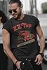 ZZ Top Rock Band Music Group Eliminator Album Est 1969 Adult T-Shirt Tee, Black Heather, XXL #1