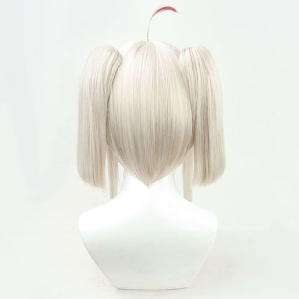 コスプレ ウィッグ 魔界ノりりむ Makaino Ririmu かつら カツラ ツインテール 金髪 【モデル】 ピンク メッシュ