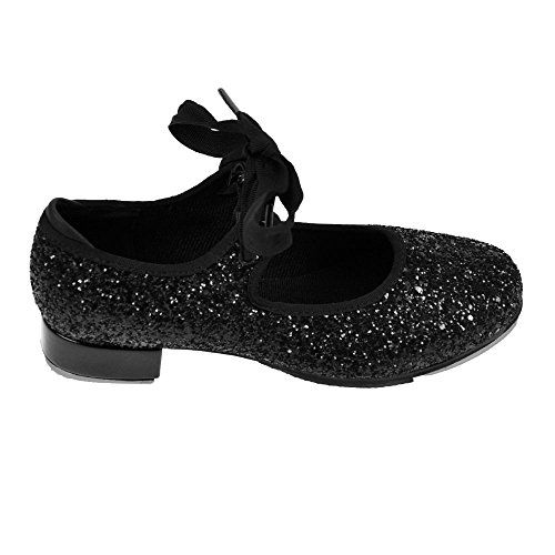 Bloch 351 Glitter Tap: zapatos de claqué con acabado brillante y placas Techno integradas