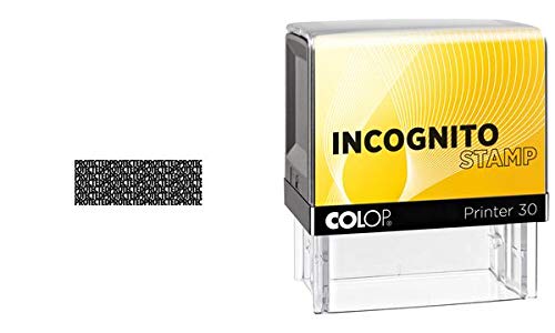 Preisvergleich Produktbild COLOP 144989 Datenschutzstempel Incognito Printer 30 LGT, gelb