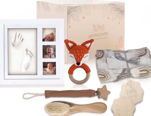 Coffret cadeau bébé renard nouveau-né coffret naissance layette coton bio