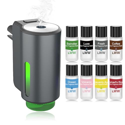 Difusor aromático eléctrico para auto con 8 fragancias