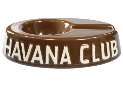 Cendrier à cigares céramique ClubHavana marron accessoire de table