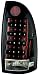 IPCW LEDT-2040CB Bermuda Black LED Tail Lamp - Pair