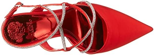 Vince Camuto Women's Footwear Women's Kadrya Crystal Strap Dress Pump, Ruby, 7.5 | Image 4