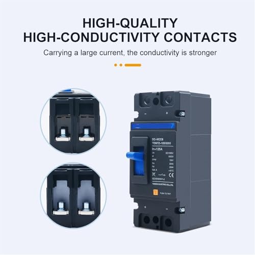 Disjoncteur solaire 1000V DC résoud les surcharges MCCB