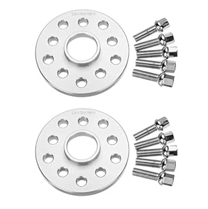 CLWYWUL Spurverbreiterung Adapter 2 Stück 15 Mm