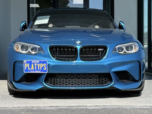 Image of CravenSpeed Platypus License Plate Mount Compatible with BMW 230i, M240i, M2 (Coupe only) | 2014-2021 (F87 /F22) | No Drilling | Made in USA