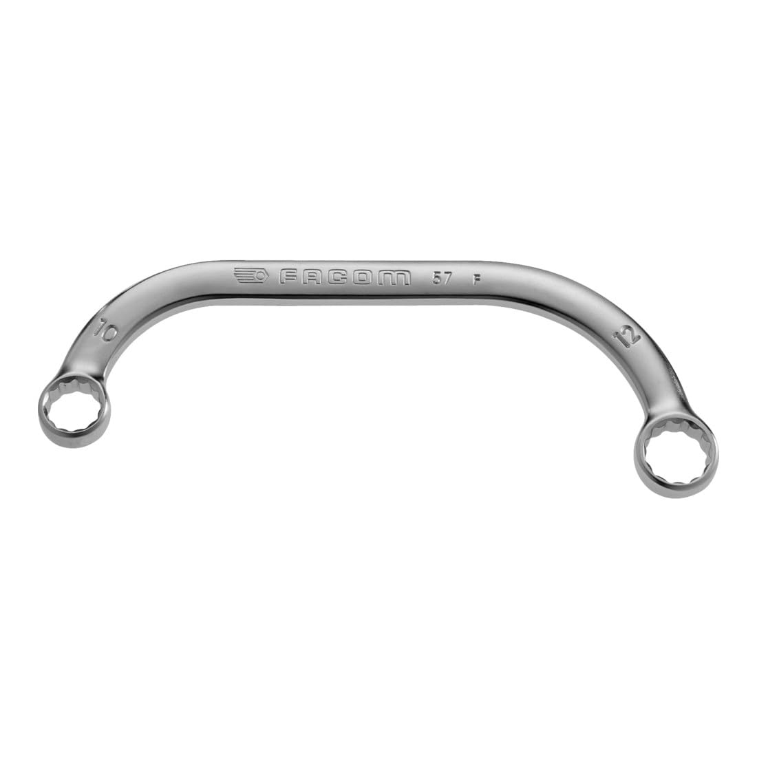 Facom 57.10x12 Half Moon (Crescent) Curved Spanner Wrench 10 x 12mm