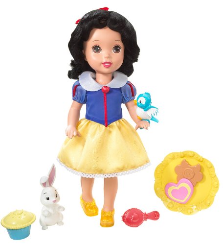 Mattel N8884-0 Princesas Disney - Muñeca Blancanieves con accesorios [Importado de Alemania]