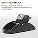 LEEZAD Mini Wood Planer, Craftsman Planer Hand Woodworking Tool, Razor Door Planer Tool, Steel Cutting Depth Adjustable for Trimming and Planing of Pine, Beech, Basswood and Other Soft Wood (S)