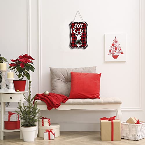 Christmas Candle Holder Decoration And Hanging Christmas Wood Sign Plaques Decor #TOP7