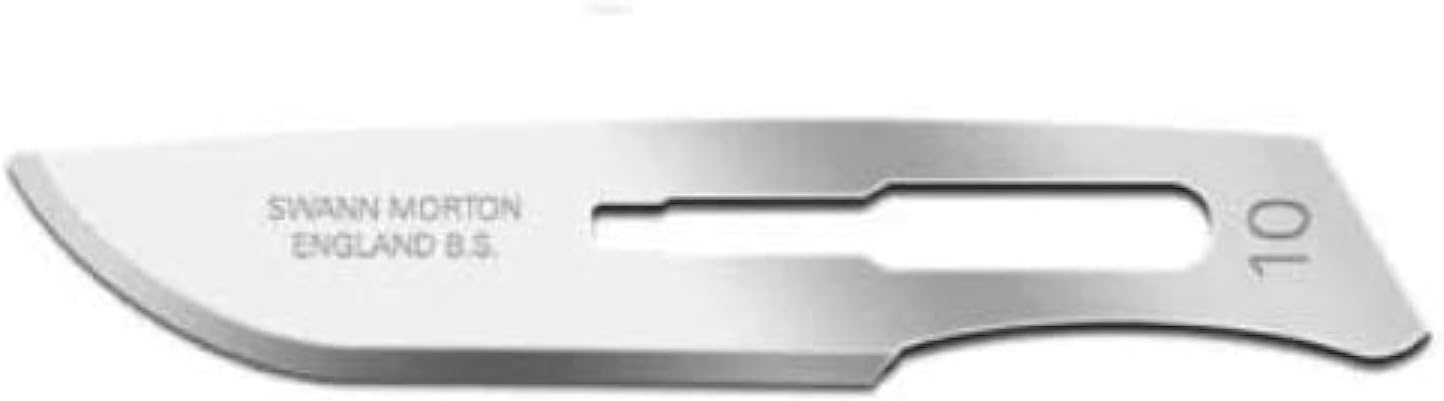 Swann Morton Carbon Steel Surgical Blade (No. 10 (Box of 100))