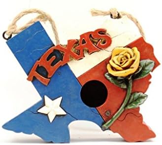 Western Moments Unisex Texas Shaped Birdhouse Multi One Size