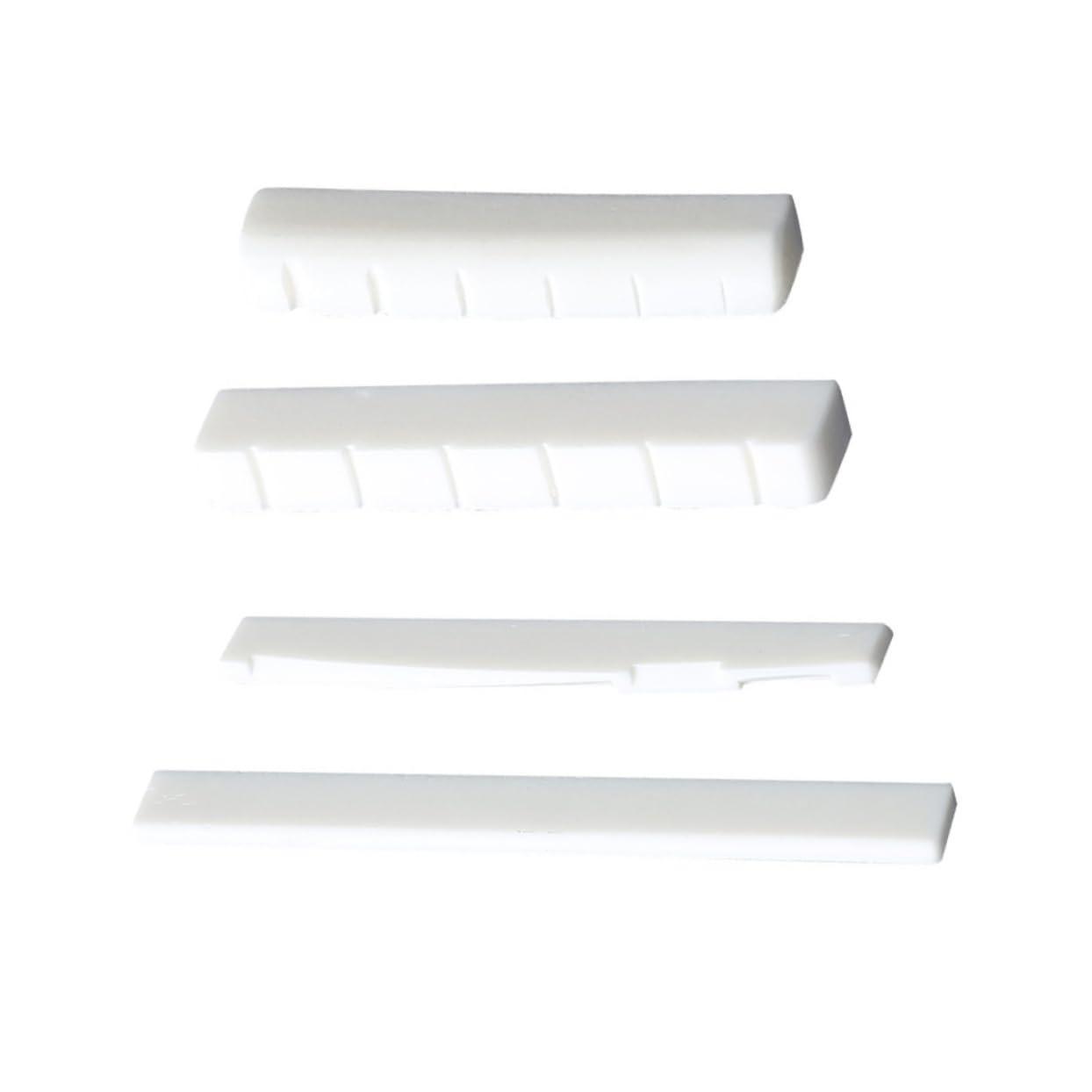 Vaguelly 4pcs Guitar Saddle Replacement Nut Guitar String Nuts for Acoustic Electric Accessories