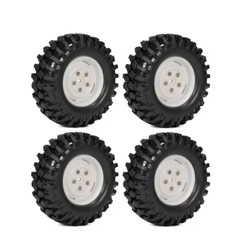 Pneu En Caoutchouc RC 96mm haute durabilité avec jantes pour modèle D90 V3