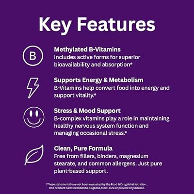 Paradise Herbs, Earth's Blend B-Complex, Methylated, Enzymatically Active Forms of B Vitamins + Superfoods, Supports Energy & Immunity, 60 Capsules