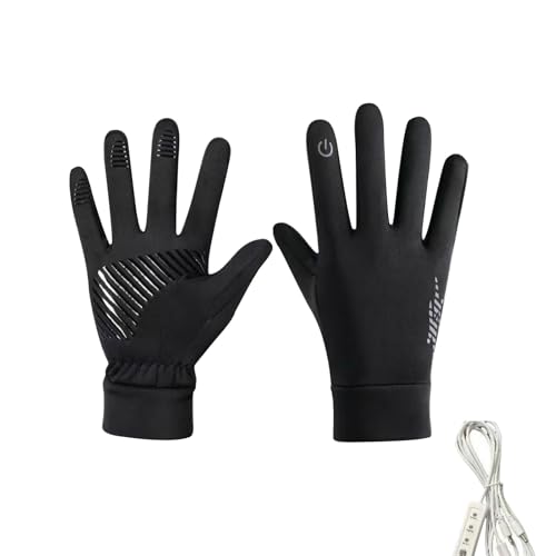 Gants chauffants d'extérieur pour la randonnée et le cyclisme par grand froid