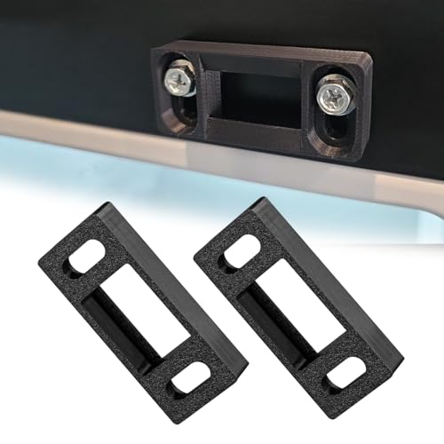 Adjustable Latch for Furrion 12V RV Refrigerator, Replacement Latch Compatible with Forest River/Grand Design/Furrion Arctic / FCR10DCGTA Models, Refrigerator Door Fix Kit (2pcs)