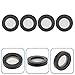 60 Pcs Rubber Gasket Seal Faucet Replacement Part Washer Sink Strainer Tool
