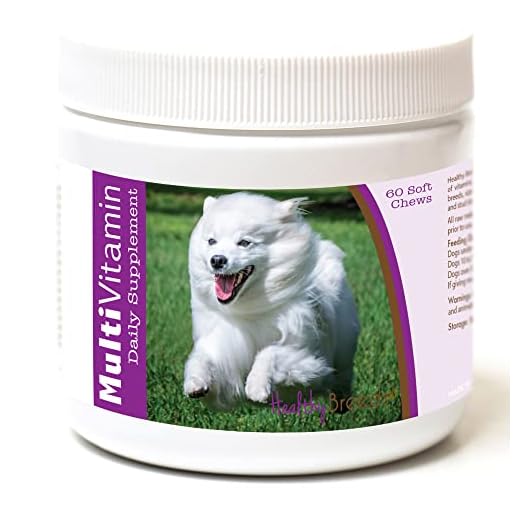 Healthy Breeds American Eskimo Dog Multi-Vitamin Soft Chews 60 Count